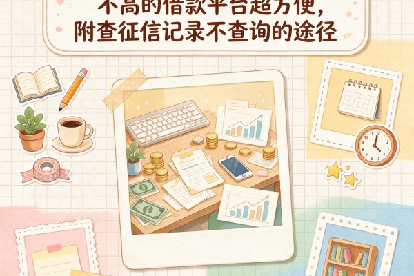 急需周转?这五个对征信要求不高的借款平台超方便,附查征信记录不查询的途径