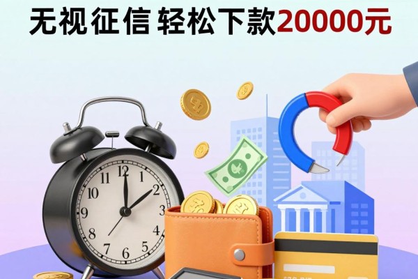 没有身份证14岁黑户借钱急用？这5个2026秒批通道无视征信轻松下款20000元