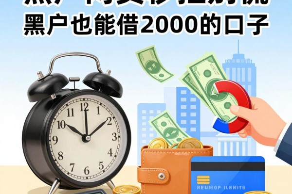 黑户网贷秒拒别慌!2026这几家借钱软件内部流出,征信要求不高,黑户也能借2000的口子来了