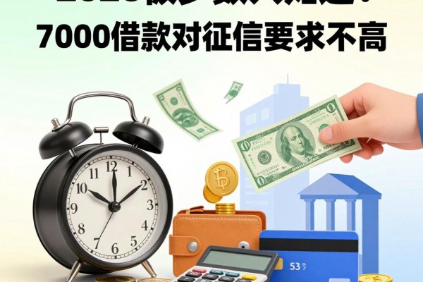 2026极少数人知道！7000借款对征信要求不高，有什么借款不看征信的软件权威评析