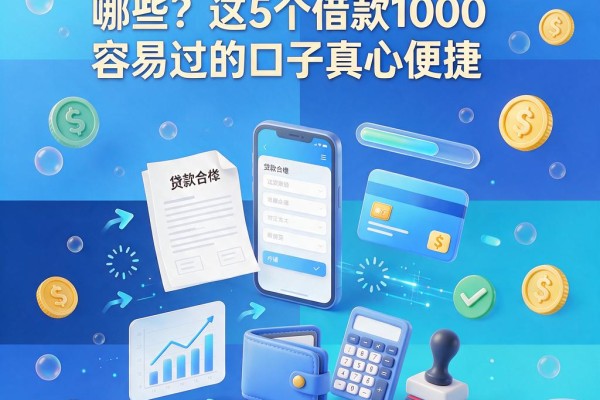 查询多也能过的网贷有哪些？这5个借款1000容易过的口子真心便捷