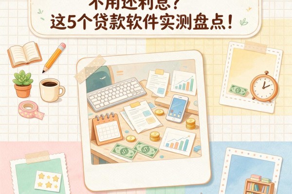 2026年靠谱的什么借贷平台不用还利息？这5个贷款软件实测盘点！