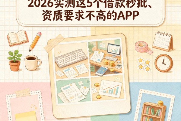 最快借到钱的软件在哪儿？2026实测这5个借款秒批、资质要求不高的APP