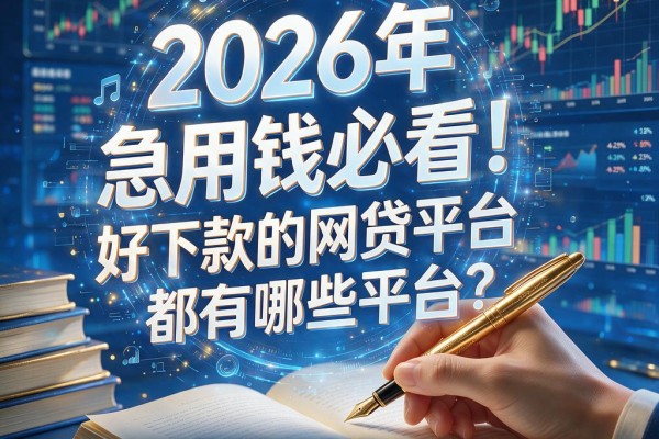 2026年急用钱必看！好下款的网贷平台都有哪些平台？这5个能放款软件临时周转超好用，速速收藏