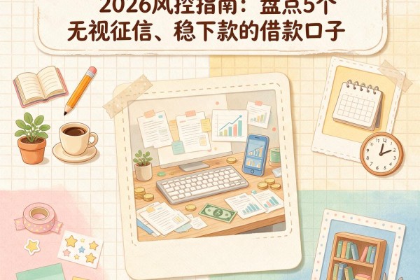 不上征信、门槛低的贷款有哪些?2026风控指南:盘点5个无视征信、稳下款的借款口子