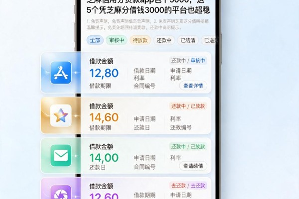 芝麻信用分贷款app包下5000,这5个凭芝麻分借钱3000的平台也超稳