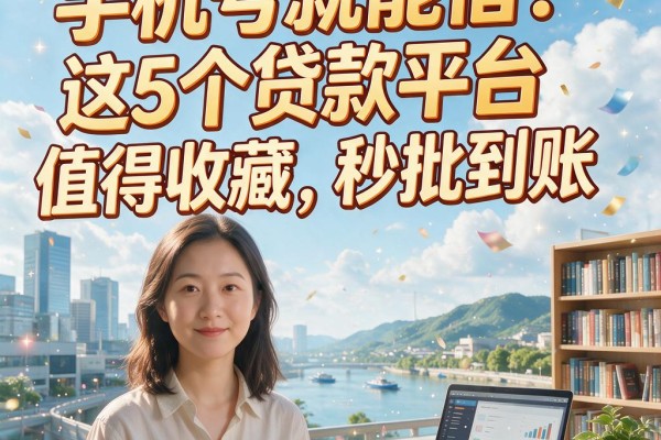 手机号就能借!这5个贷款平台值得收藏,秒批到账