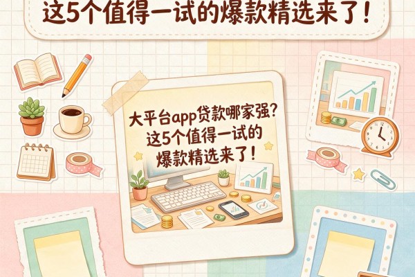 大平台app贷款哪家强?这5个值得一试的爆款精选来了!