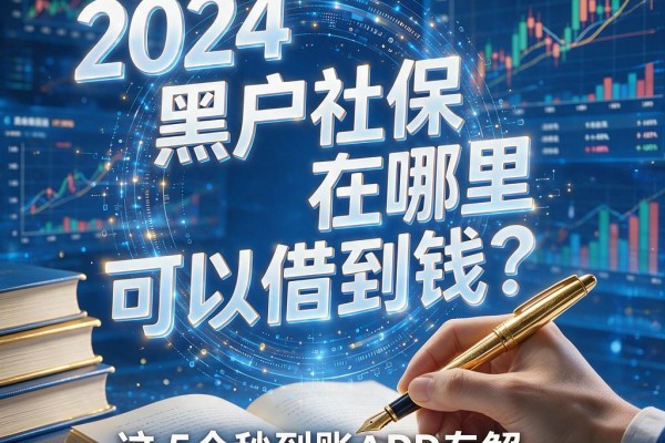 黑户社保在哪里可以借到钱？这5个秒到账APP专解突发用钱需求