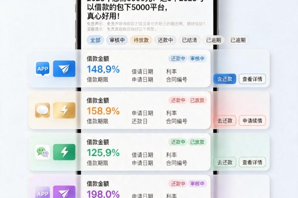 2026年急需5000元？这5个2026可以借款的包下5000平台，真心好用！