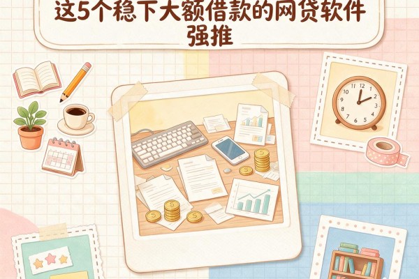 黑户大额借贷app有哪些平台?这5个稳下大额借款的网贷软件强推