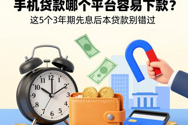 2026过来人亲测!手机贷款哪个平台容易下款?这5个3年期先息后本贷款别错过