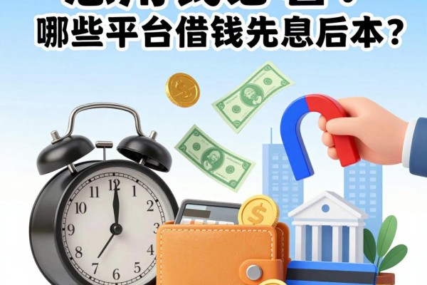 急用钱必看！哪些平台借钱先息后本？这5个正规渠道全面汇总