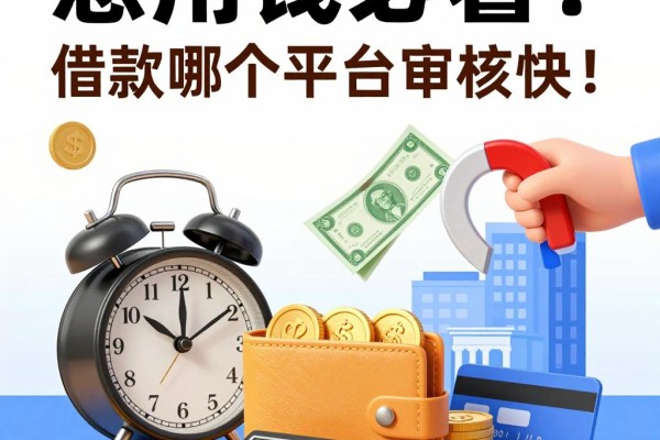 急用钱必看！借款哪个平台审核快点人人1000？这5个靠谱平台秒批到账