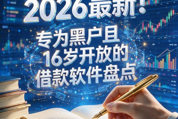 2026最新!专为黑户且16岁开放的借款软件盘点,这5个贷款7000的渠道别错过