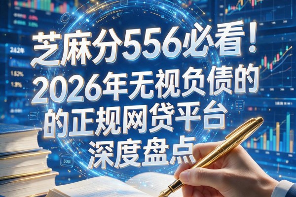 芝麻分556必看!2026年无视负债的正规网贷平台深度盘点