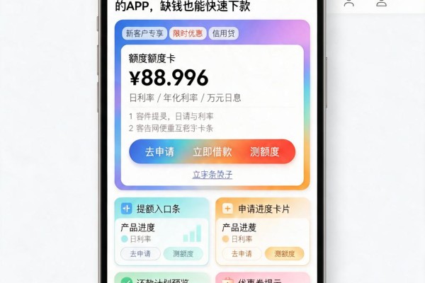 资质要求不高！这5个容易网络贷款的APP，缺钱也能快速下款