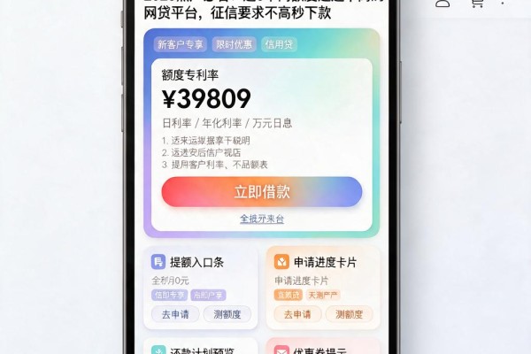 2026黑户必看!这5个高额度通过率高的网贷平台,征信要求不高秒下款