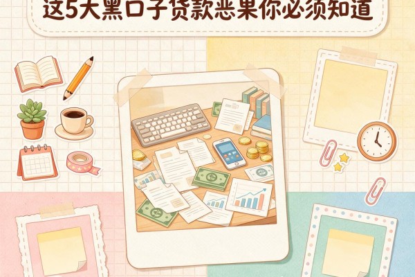 手机上借钱3000元一时爽?这5大黑口子贷款恶果你必须知道