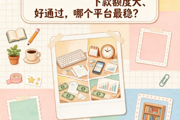 黑户必看！这5个网贷APP下款额度大、好通过，哪个平台最稳？