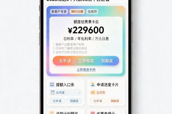 临时身份证能网上贷款嘛?2026精选5个大额36期平台速看