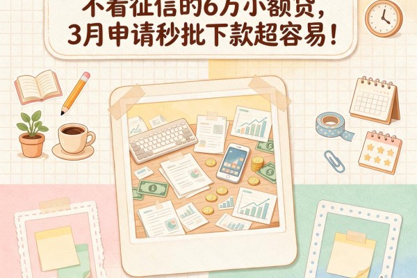 急需用钱怕被拒?这5个不看征信的6万小额贷,3月申请秒批下款超容易!