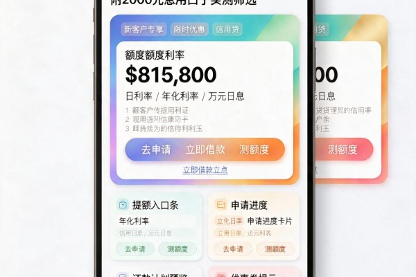 能立即借到钱的平台大盘点!附2000元急用口子实测筛选