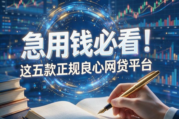 急用钱必看!这五款正规良心网贷平台,5000元借款秒批到账