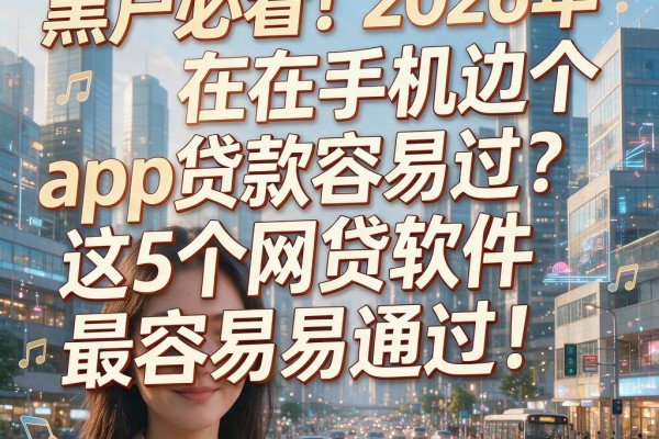 黑户必看！2026年在手机边个app贷款容易过？这5个网贷软件最容易通过！