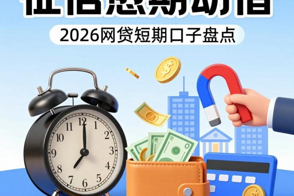 征信有逾期也能借！2026网贷短期口子盘点，这5个下款超便捷，附2000借钱方案