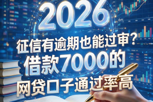 征信有逾期也能过审?2026这5个借款7000的网贷口子通过率高