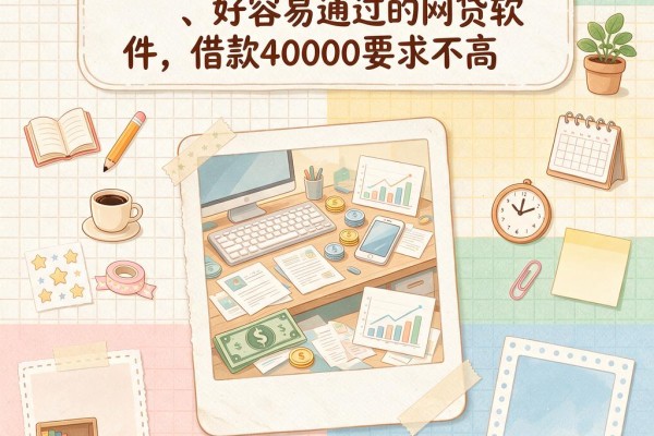 急需用钱必看!5个口碑稳妥、好容易通过的网贷软件,借款40000要求不高