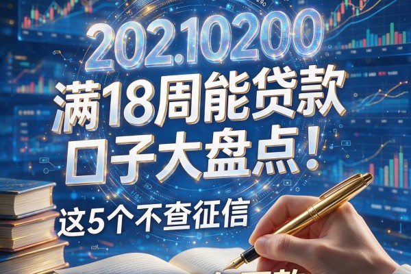 黑户满18周能贷款的口子大盘点！这5个不查征信、借款1000包下款