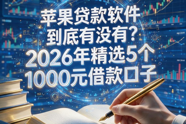 苹果手机贷款软件到底有没有?2026年精选5个1000元借款口子,口碑确实好