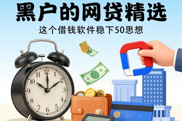 2026征信花了黑户必过的网贷精选!这5个借钱软件稳下5000