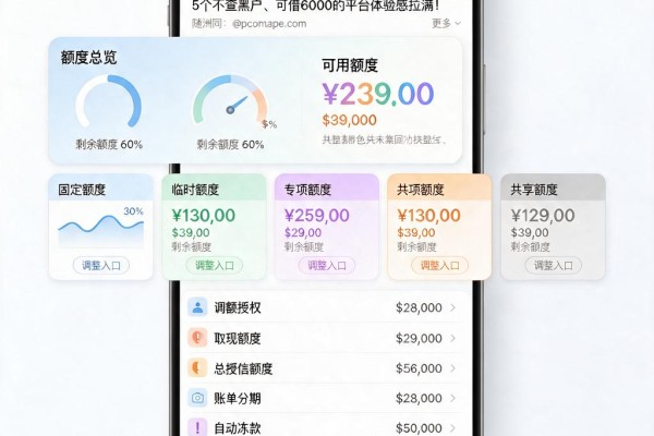 无视黑户也能下款的正规网贷软件盘点!2026这5个不查黑户、可借6000的平台体验感拉满