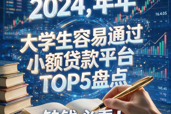 大学生容易通过的小额贷款平台TOP5盘点，缺钱必看！