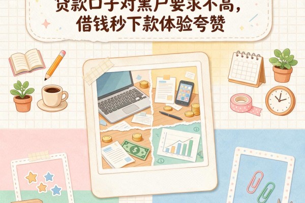 黑户必看!2026这五个app贷款口子对黑户要求不高,借钱秒下款体验夸赞