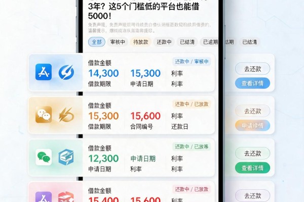 急用20万?哪里可以一次性借20万3年?这5个门槛低的平台也能借5000!