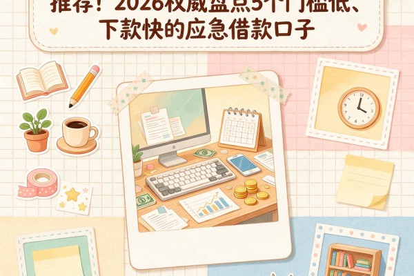 人人2000短期应急贷款app推荐!2026权威盘点5个门槛低、下款快的应急借款口子