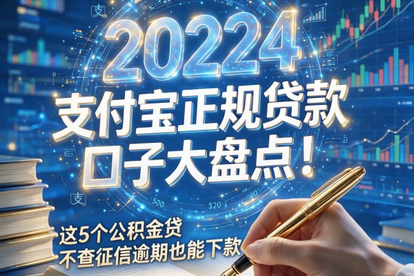 支付宝正规贷款口子大盘点！这5个公积金贷不查征信逾期也能下款
