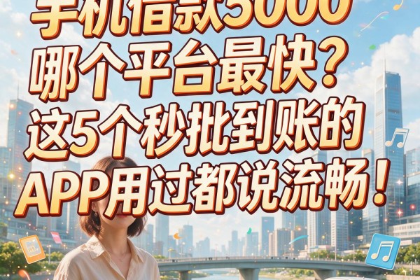 手机借款5000哪个平台最快?这5个秒批到账的APP用过都说流畅!
