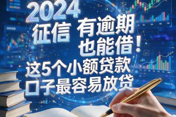 征信有逾期也能借!这5个小额贷款口子最容易放贷,逾期中也能申请