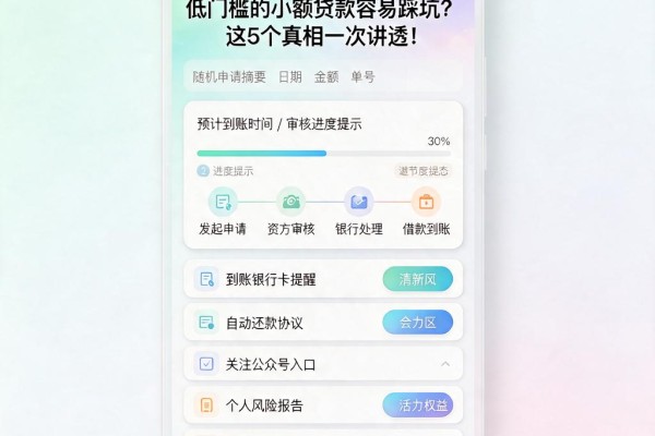 低门槛的小额贷款容易踩坑？这5个真相一次讲透！