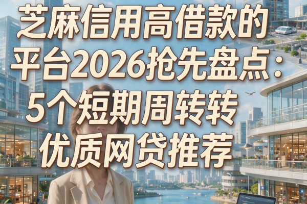 芝麻信用高借款的平台2026抢先盘点：5个短期周转优质网贷推荐