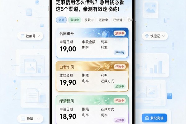 芝麻信用怎么借钱?急用钱必看这5个渠道,亲测有效速收藏!