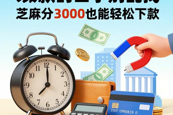 芝麻信用分贷款的口子别乱找!2026年专家力荐这5个,芝麻分3000也能轻松下款