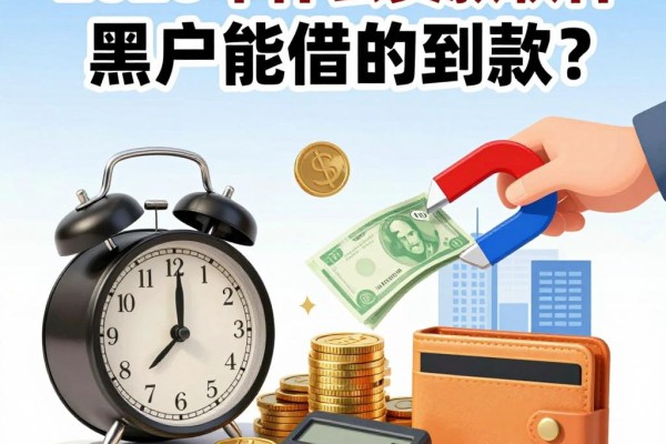 黑户必看！2026年什么贷款软件黑户能借的到款？这5个2000元借款对黑户要求不高