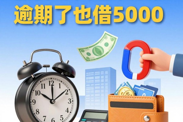 逾期了哪个平台可以贷款?2026年这5个平台逾期了也能借5000,流程清晰建议收藏