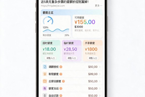 2026年额度告急?盘点目前正规的借贷平台,这5类无复杂步骤的提额妙招别漏掉!